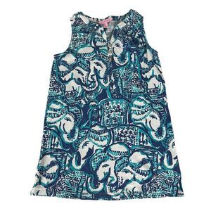 Lilly Pulitzer Girl’s Essie Dress Keep on Trunkin size Medium